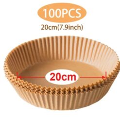 Alternative view of Air Fryer Χαρτάκια 20cm (100 τεμάχια) Κύπρος