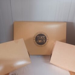Κουτιά ψητοπωλείο – grill boxes aluminium cladding 10kilo pack size 18x15x7.7