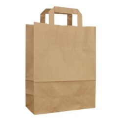 Take Away Paper Bags with Reinforced Internal Handle (32×21×33cm)