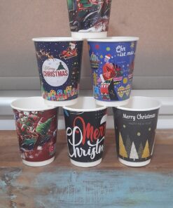 Χάρτινα Ποτήρια Χριστουγεννιάτικα – 14oz (Christmas Paper Cups) Κύπρος