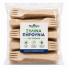 🍴 Ξύλινα Πιρούνια 16 cm – Συσκευασία 100 τεμαχίων  Wooden Forks 16 cm – 100 pcs pack