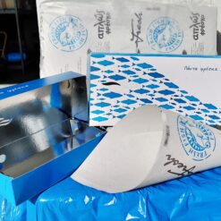 Alternative view of Xarti Peritiligmatos Ixthiopoliou 35x50 & 45x60 | Food Wrapping Paper