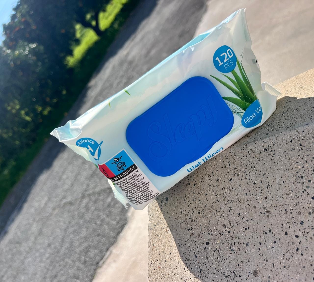Μωρομάντηλα Aloe Vera (120 τεμ.)